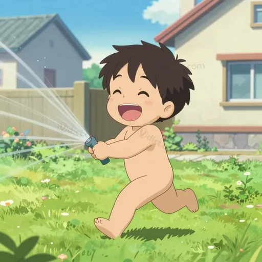 in the buff