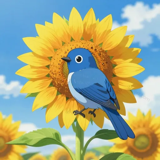 indigo bird