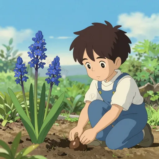 indigo squill