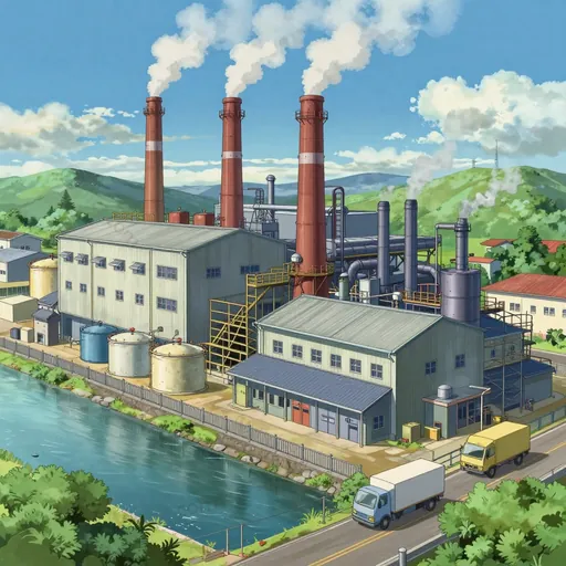 industrial plant