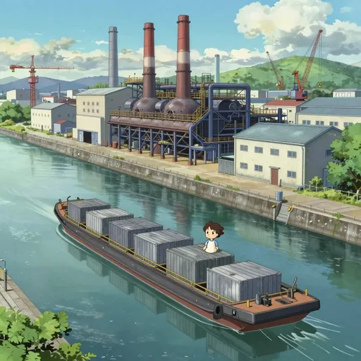 industrial watercourse