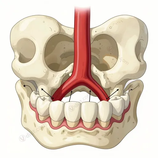 inferior alveolar artery