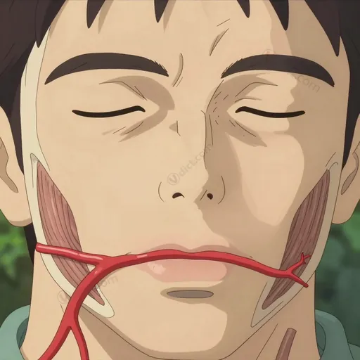 inferior labial artery