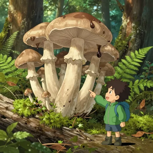 inky-cap mushroom