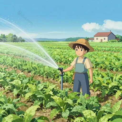 irrigate