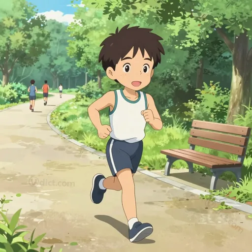 jogging
