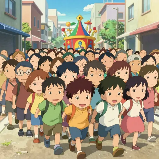 jostling