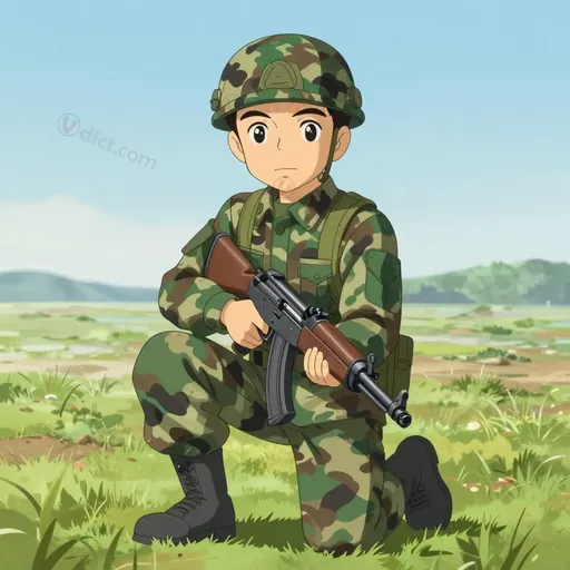 kneeling position