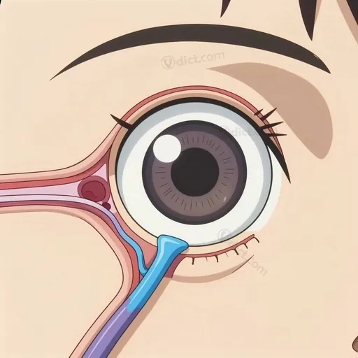 lacrimal vein