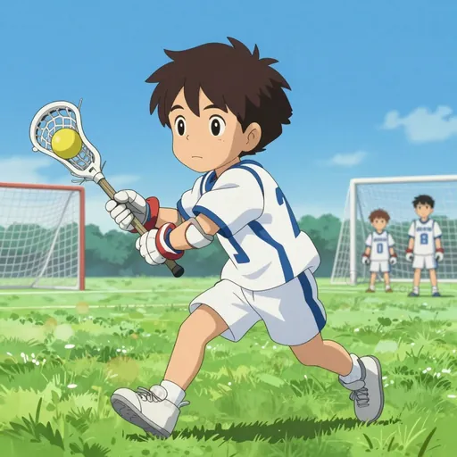 lacrosse player