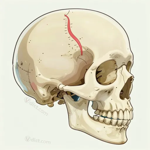 lamboid suture