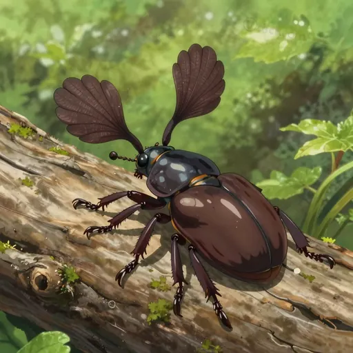 lamellicorn beetle
