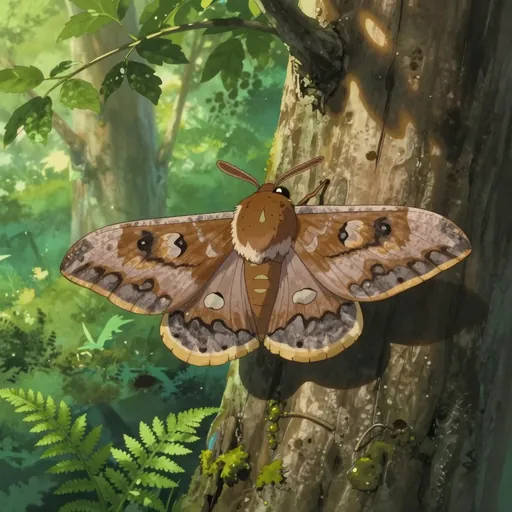 lappet moth