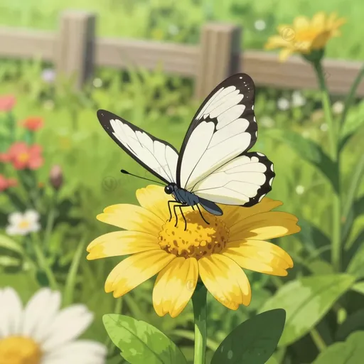 large white
