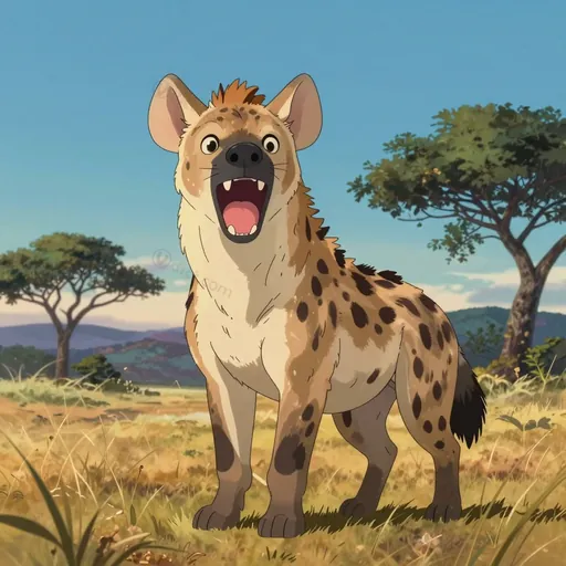 laughing hyena