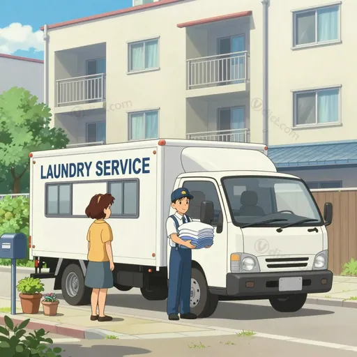 laundry truck