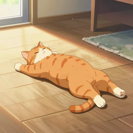 lazily