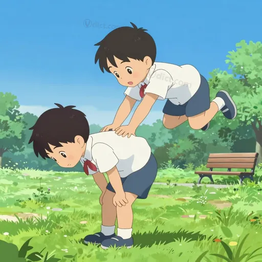 leap-frog