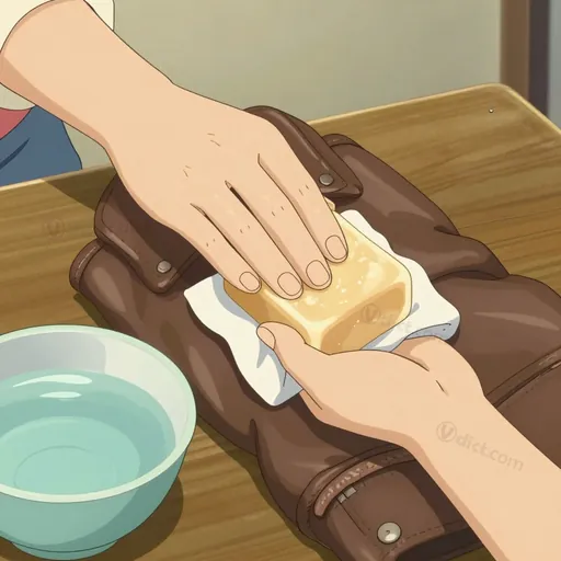 leather soap