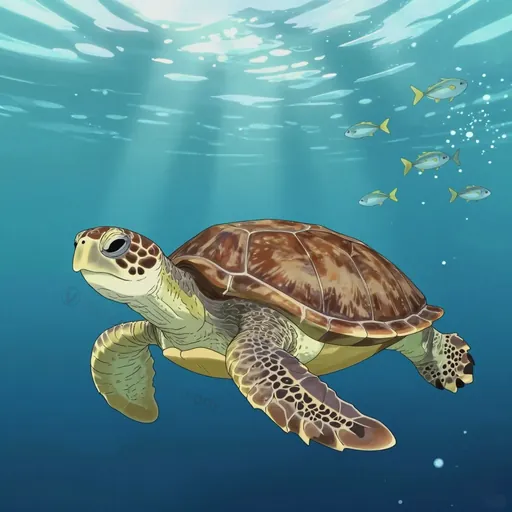 leatherback turtle