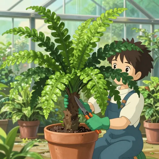 leatherleaf fern