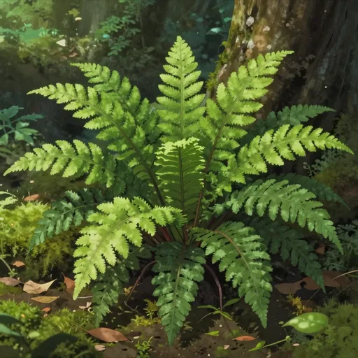 leathery grape fern