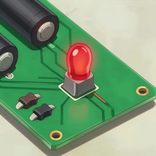 led