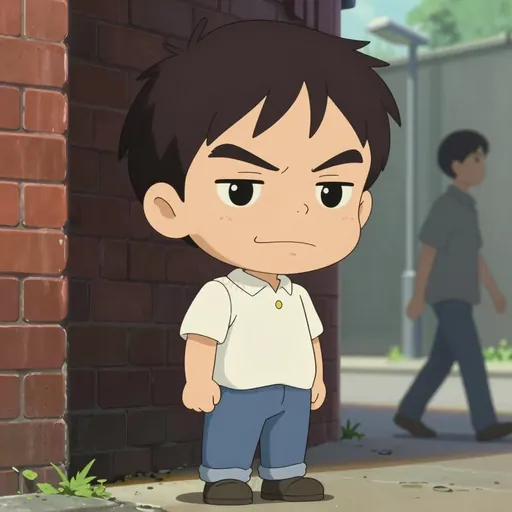 leering