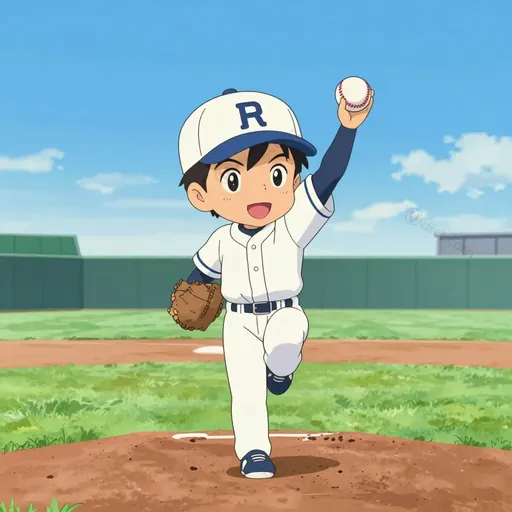 left-handed pitcher