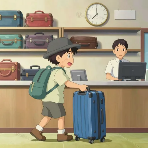 left-luggage office