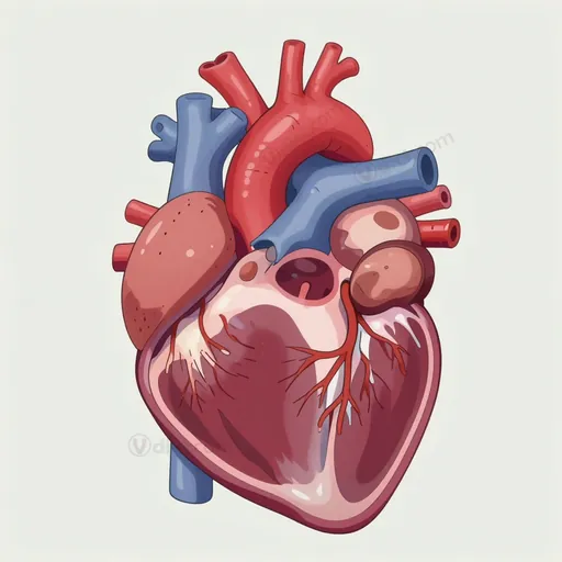 left atrium of the heart