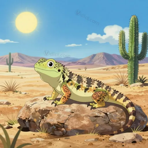 leopard lizard
