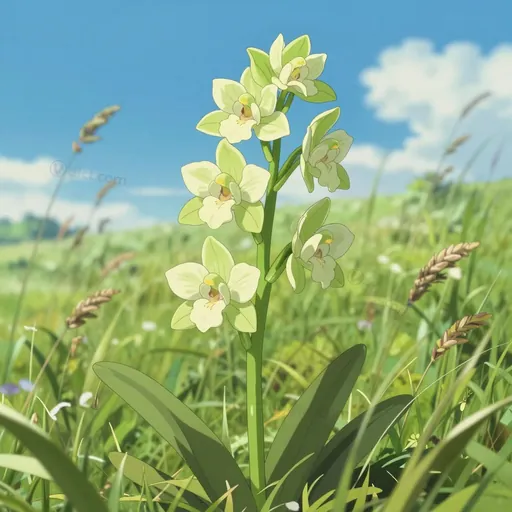 lesser butterfly orchid