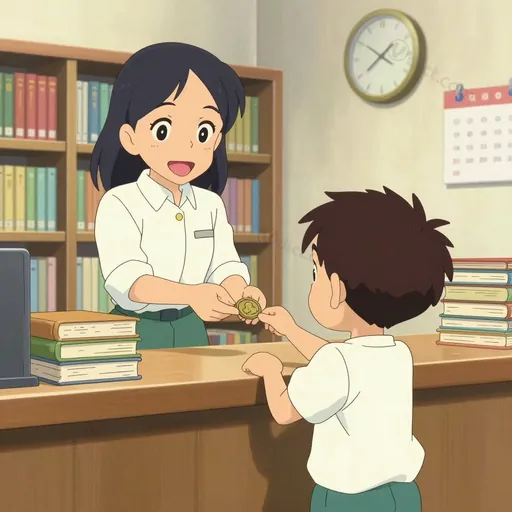 library fine
