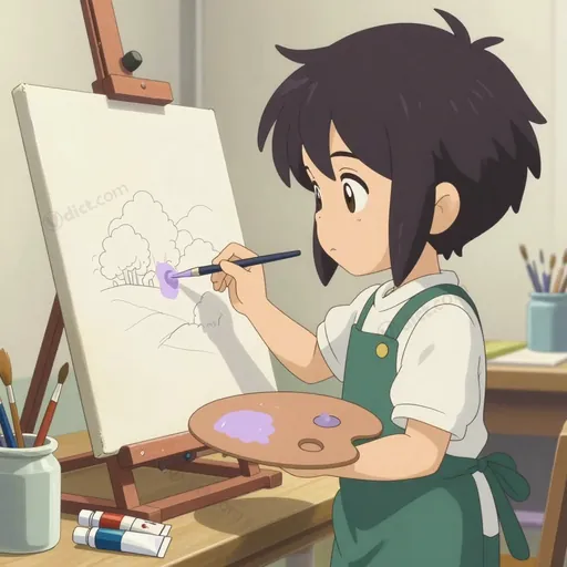lilac-colored