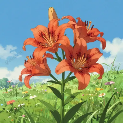 lilium michiganense