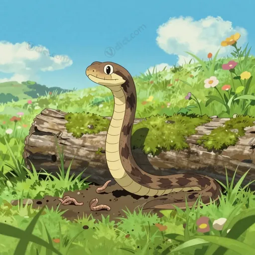 lined snake