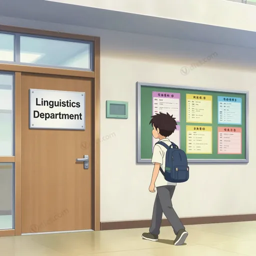 linguistics department