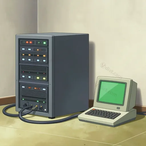 link-attached station