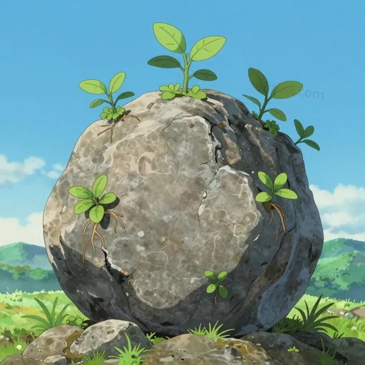 lithophytic
