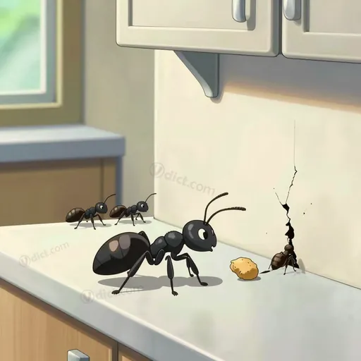 little black ant