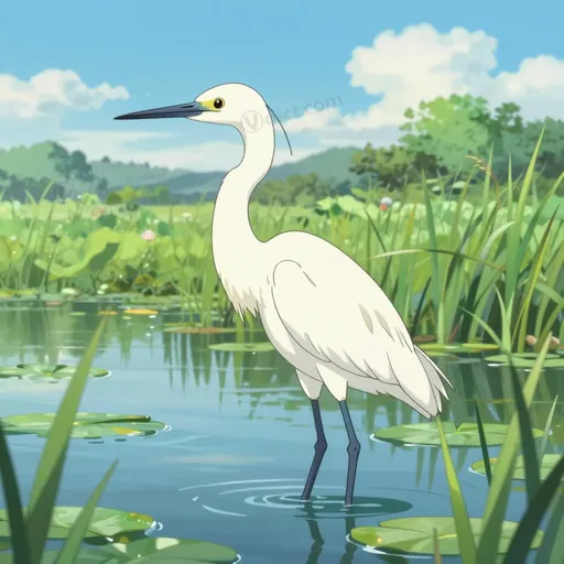 little egret