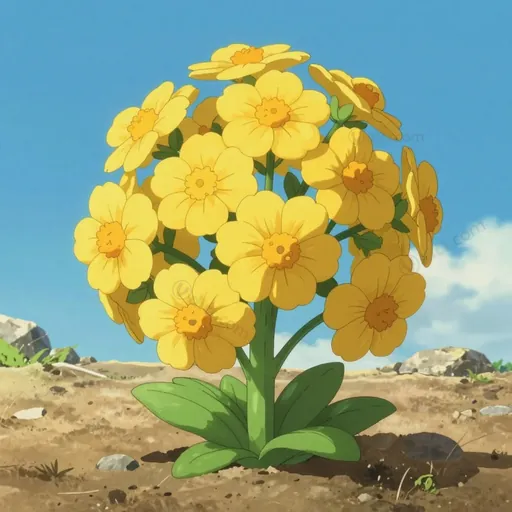 little golden zinnia