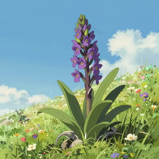 lizard orchid