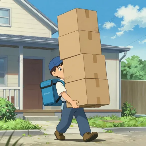 loaded down