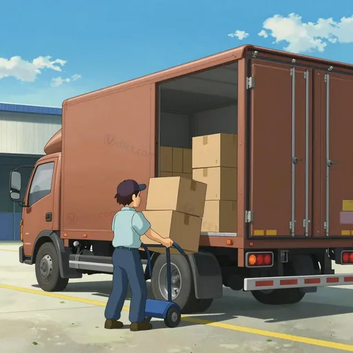 loading area