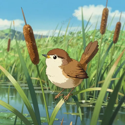 long-billed marsh wren