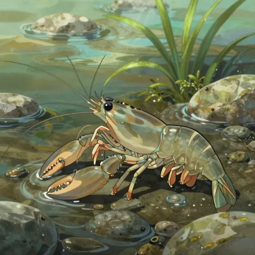 long-clawed prawn