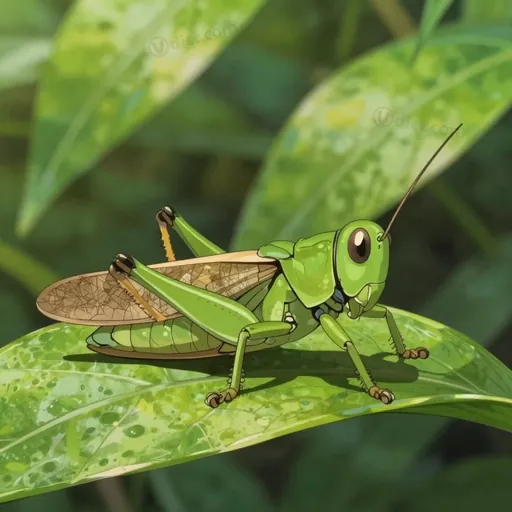 long-horned grasshopper