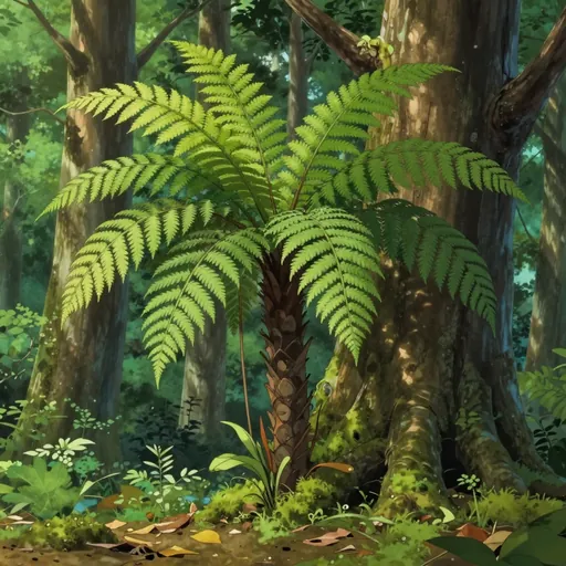 long beech fern